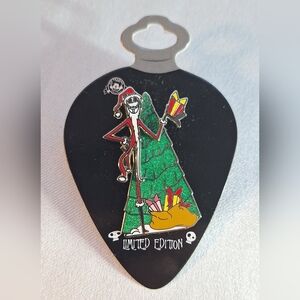 Disney Parks  Nightmare Before Christmas Jack Skellington Santa Pin NEW PB1B13
